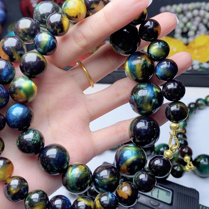 蜜蜡颈饰未镶嵌371项链