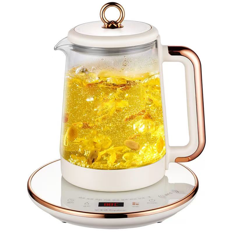 纯钛煮茶器1.5L家用多功能办公室烧水壶煮茶器大功率养生壶