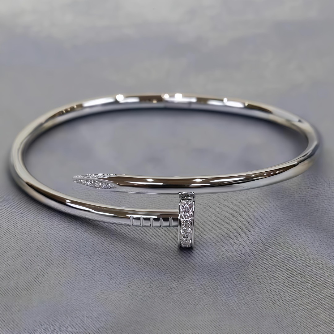 钉子手镯设计轻奢时尚气质 8579