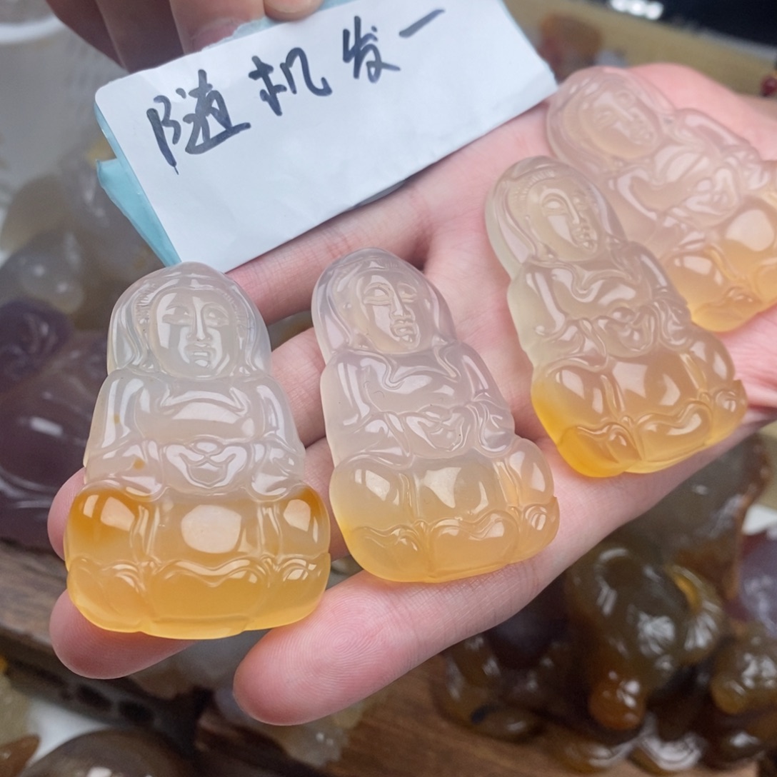 玛瑙/玉髓未镶嵌颈饰