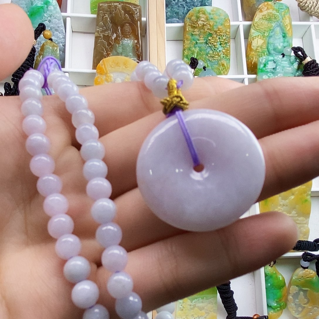 颈饰未镶嵌翡翠翡翠