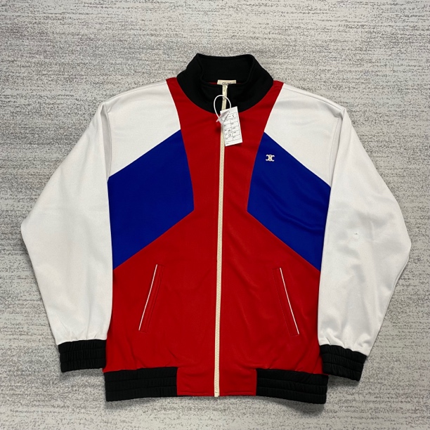 【celine】赛琳 红蓝拼接撞色校服外套 S 99新 