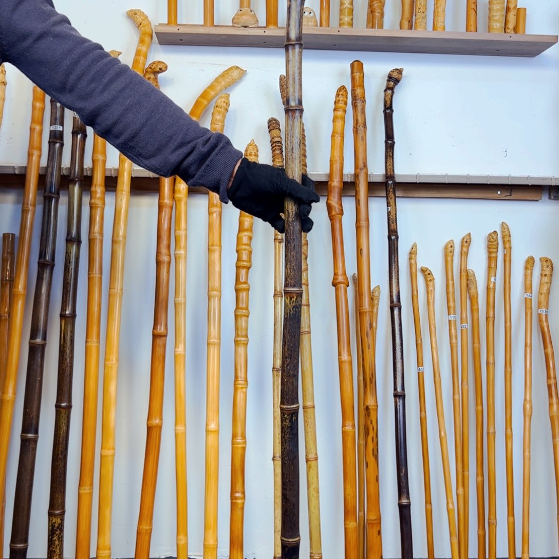 1556紫竹杖登山杖手持把件