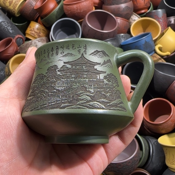 茶杯紫砂全手工制作工艺