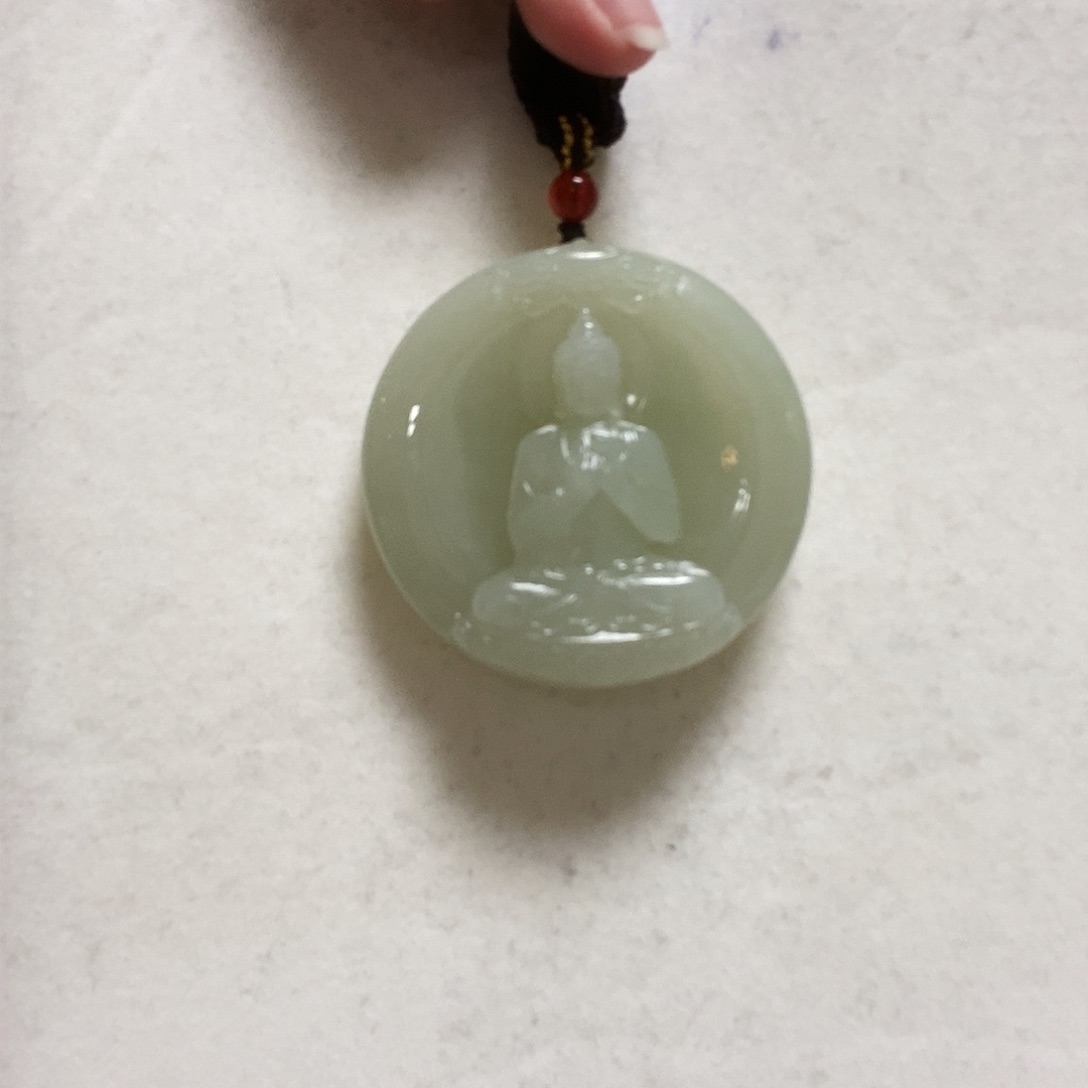 和田玉颈饰未镶嵌?****?简单