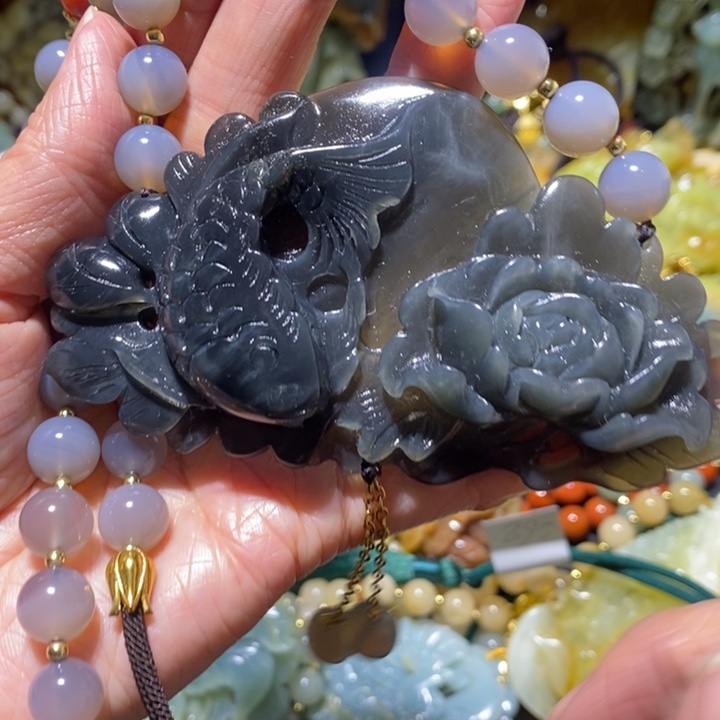 岫玉岫玉吊坠未镶嵌