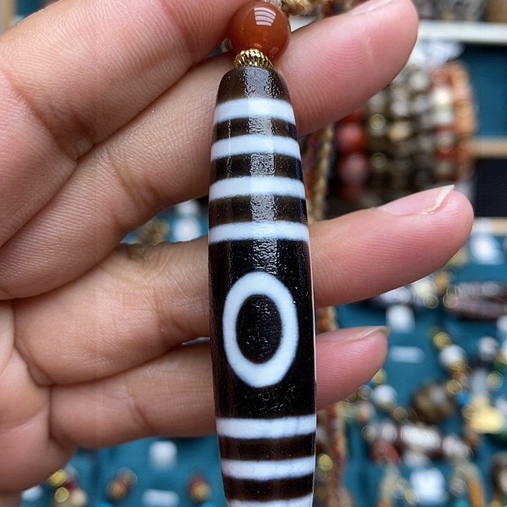 玛瑙/玉髓颈饰合金