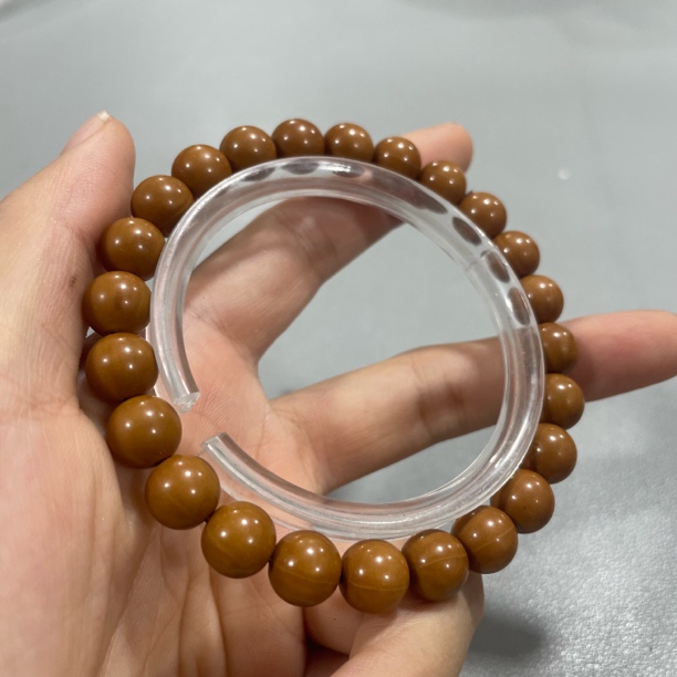 A64猴头核桃圆珠卡0.9单圈手串