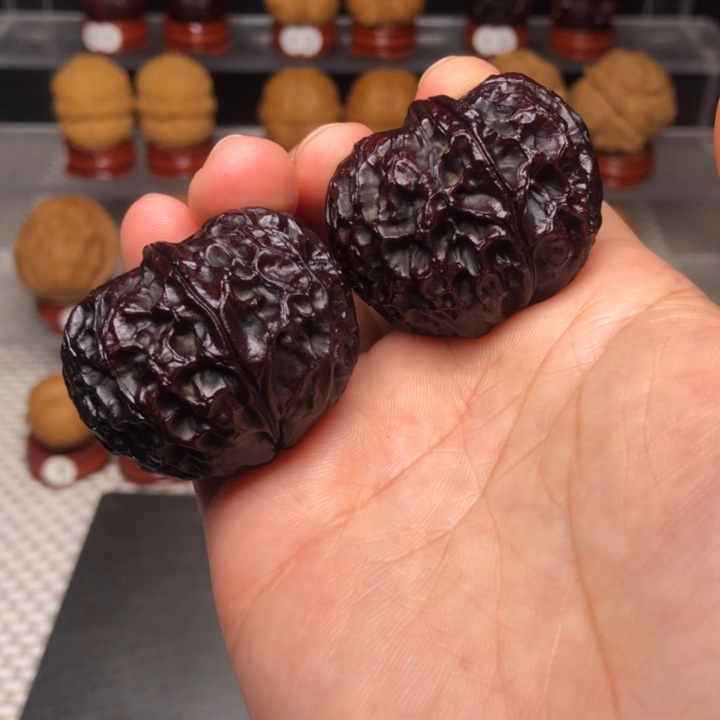 文玩核桃把件15玲珑骰子