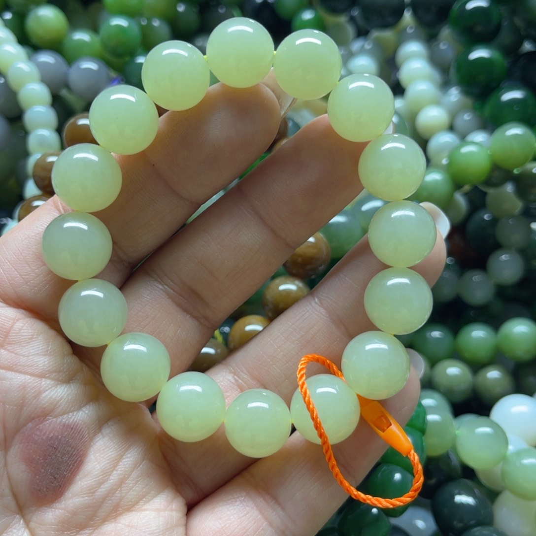 和田玉手链未镶嵌