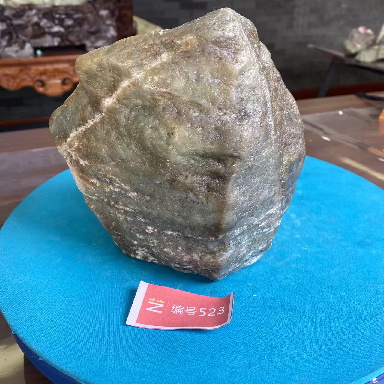 现货新疆玉料原石发一件编号523