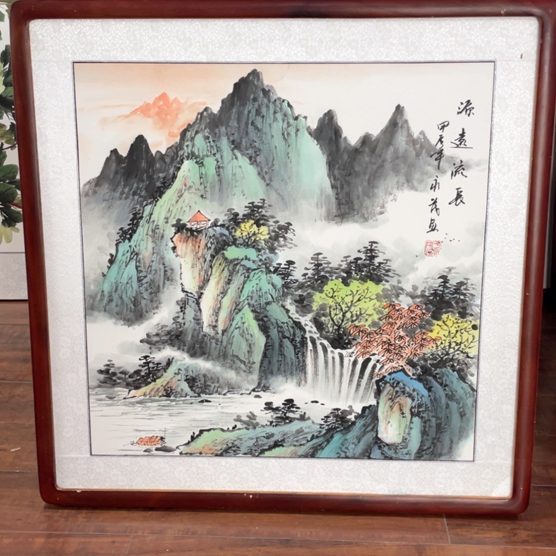 国画带框尺寸63*63厘米