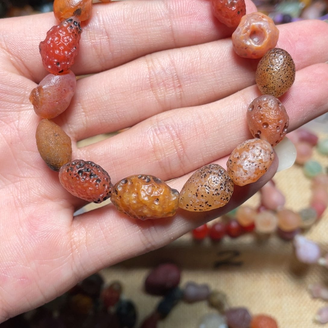 玛瑙/玉髓手链合金