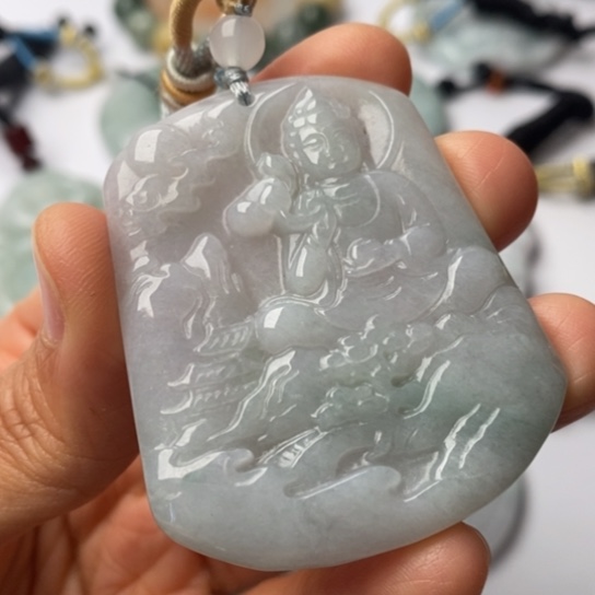 翡翠未镶嵌挂件翡翠