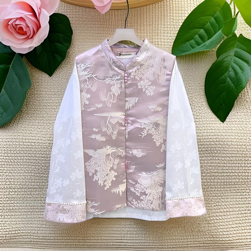 岁月鎏金国风复古新中式马甲春秋2025年新款女装背心高级感马夹潮