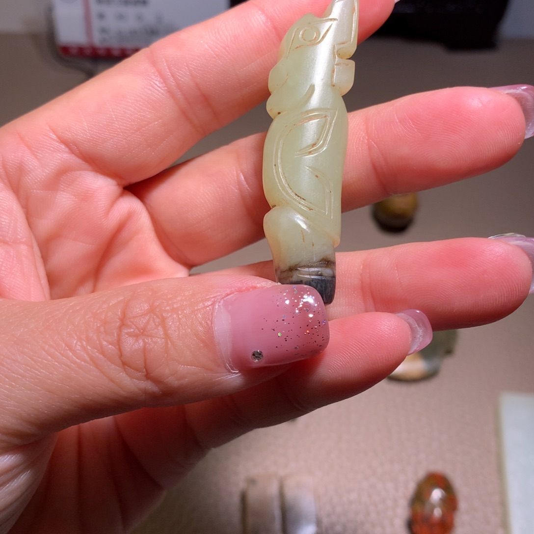 和田玉（糖玉）颈饰未镶嵌^****?