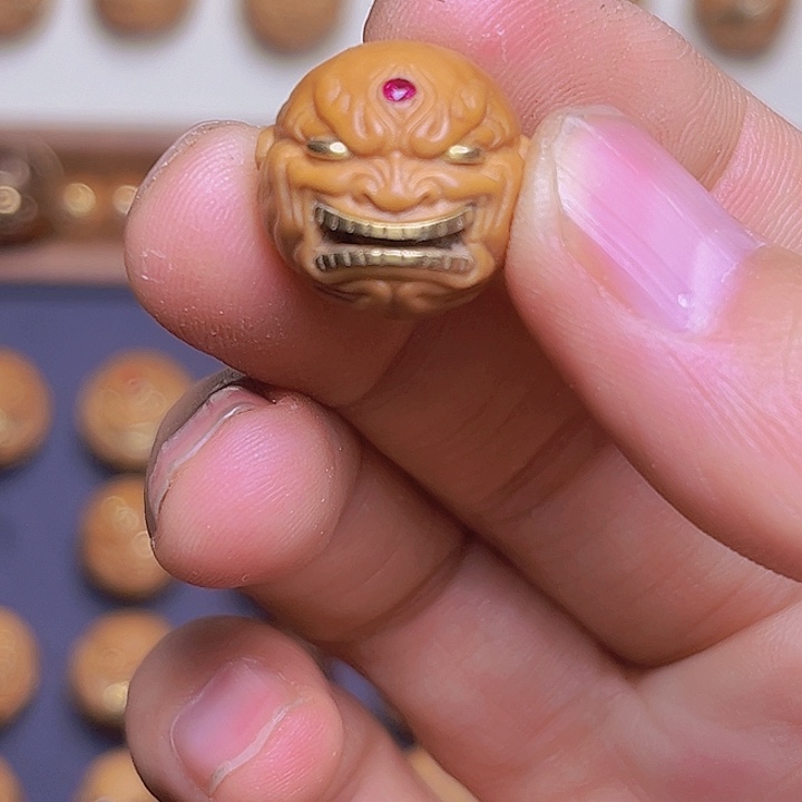 核桃手串/手链半**茶摘星阁 抓钱僧