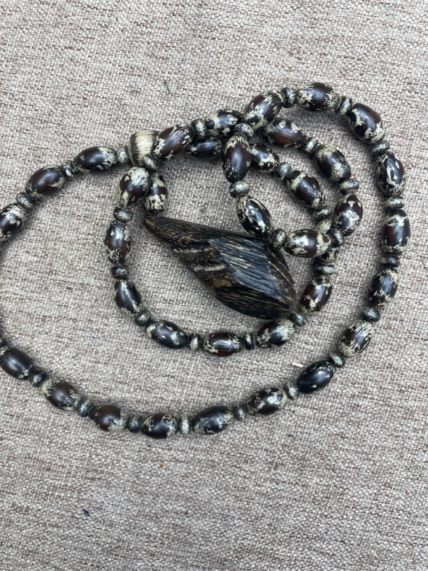 沉香木串文玩老料 手串 126号