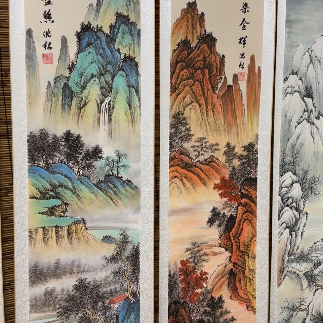 用***4QB四幅一套作品！带证书！只限一单 