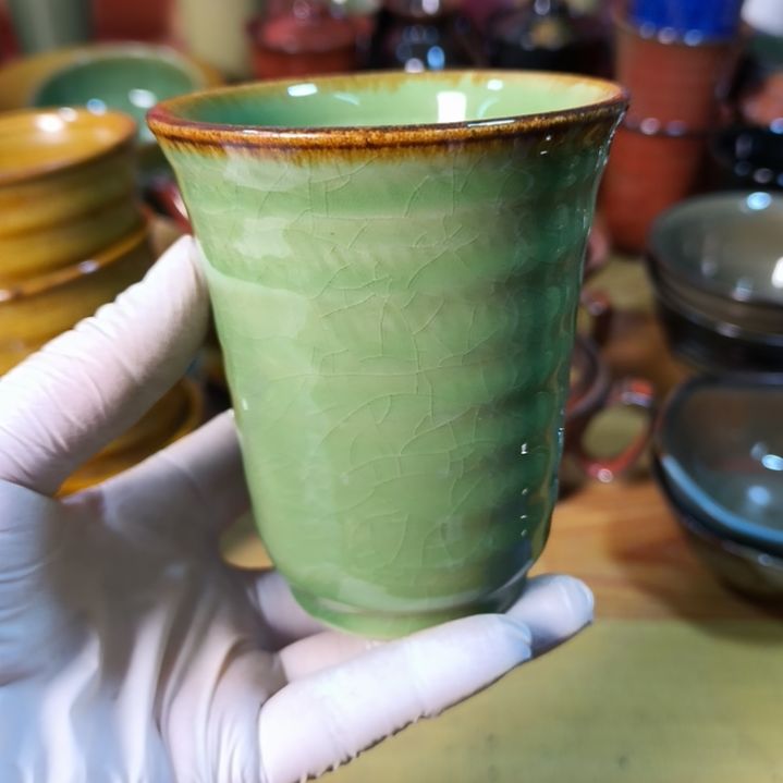 瓷片磁州窑五厂盘碗壶杯有瑕疵