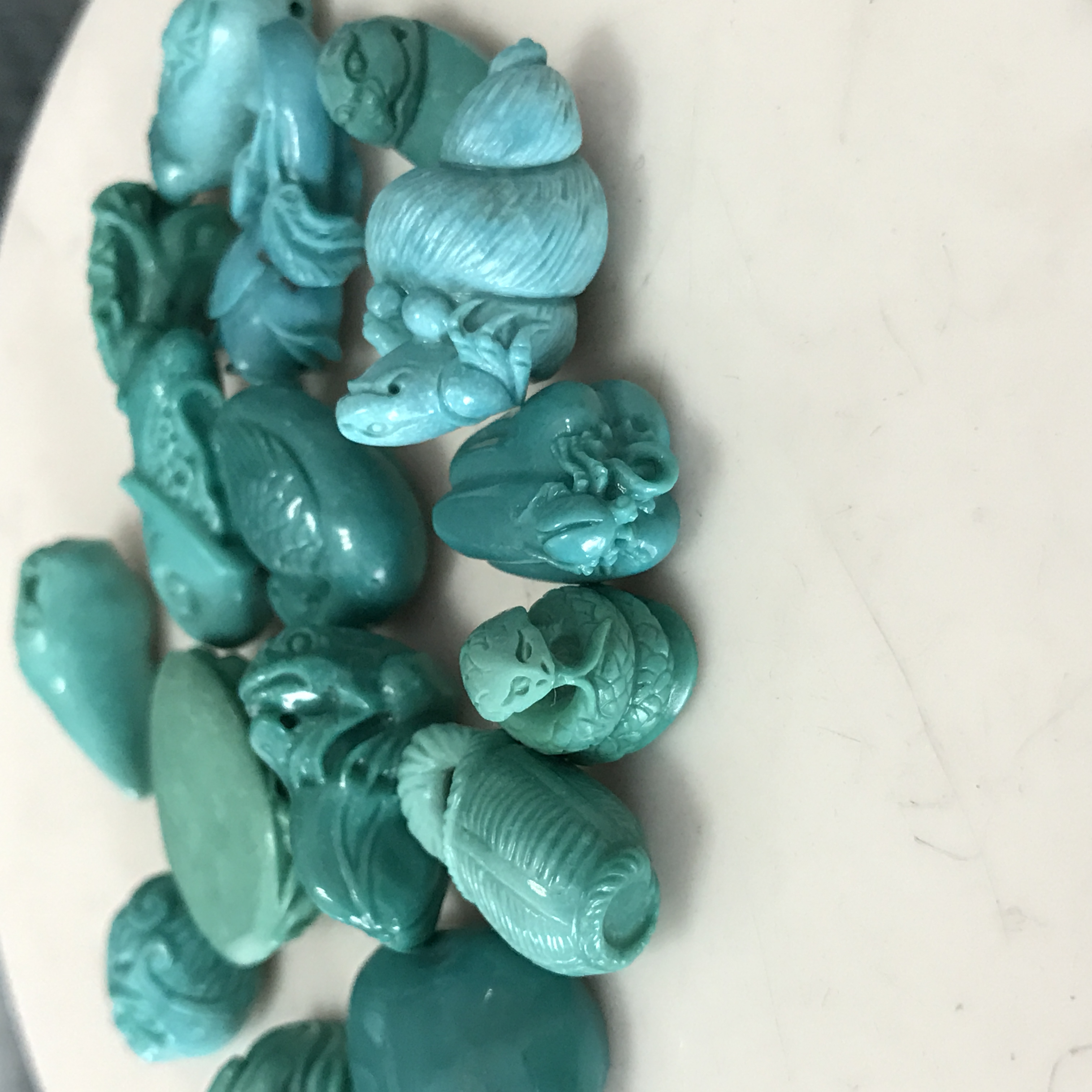 【湖北原矿】diy散珠配珠手工打磨多样性发其一以直播间介绍为主