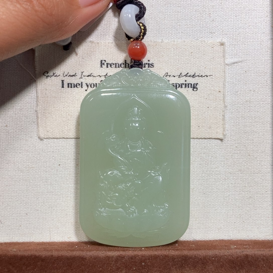和田玉（糖玉）颈饰未镶嵌