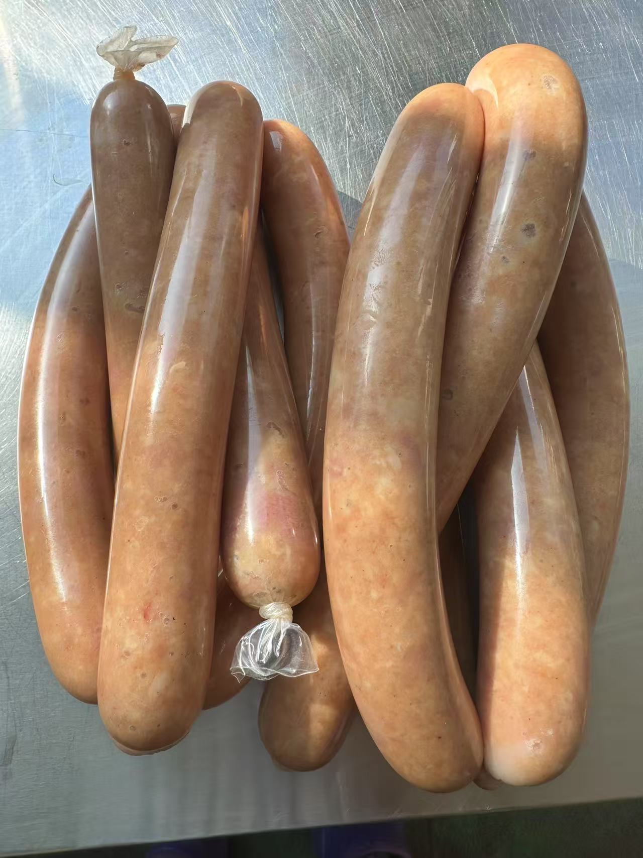 老味道农家肠（4斤 ）纯大块猪肉制作 吉林 包邮