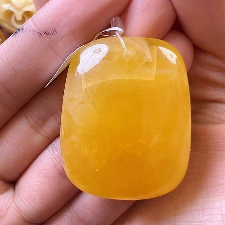 蜜蜡颈饰未镶嵌蜜蜡