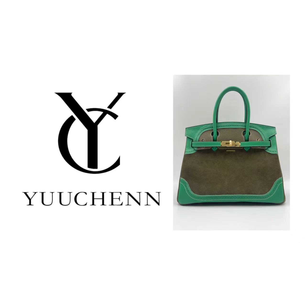 YUUCHENN 30cm原创设计高定真皮包 HH3161
