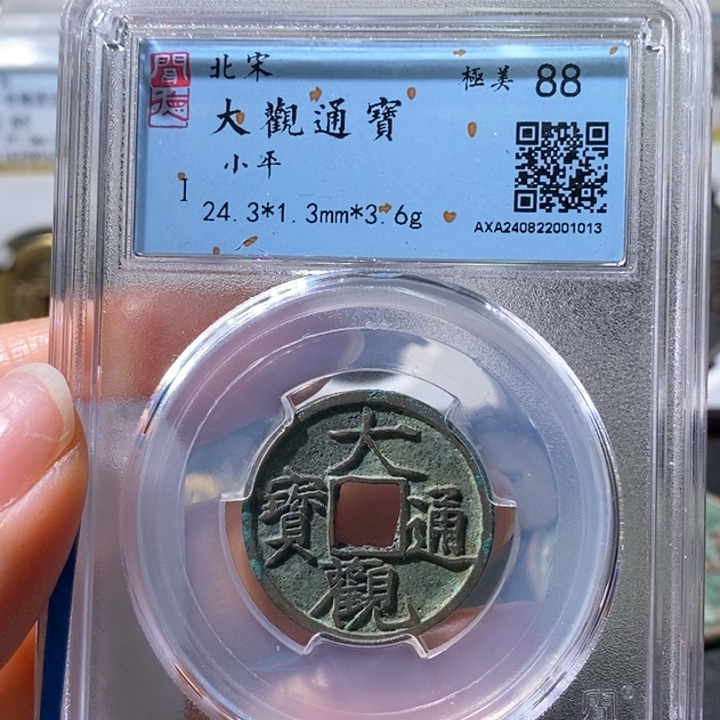 铜5大观通宝小平88 1013