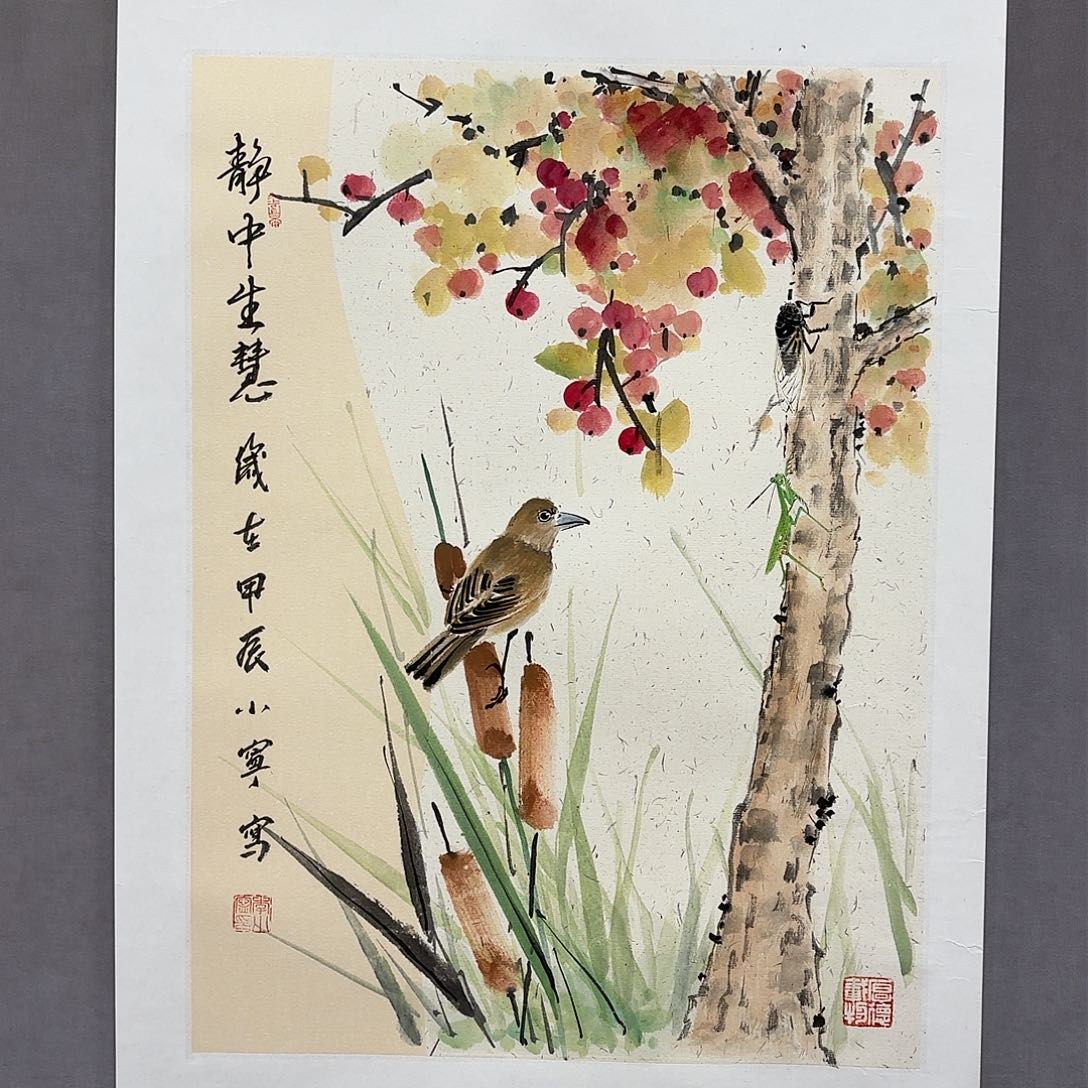 国画国画纯手绘作品请放心去藏