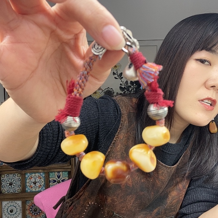 蜜蜡手链未镶嵌手链