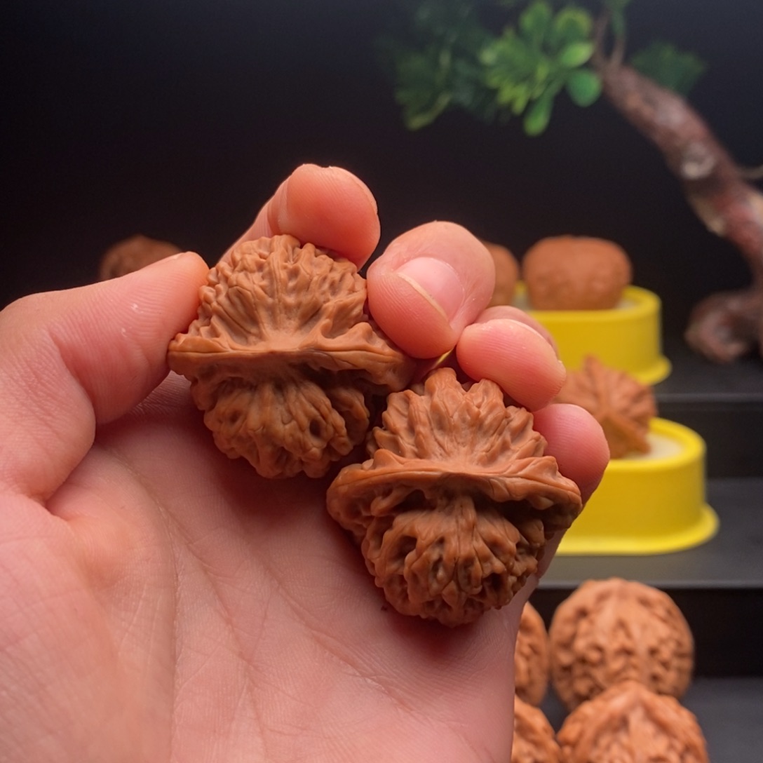 把件文玩核桃凌*秦闷36