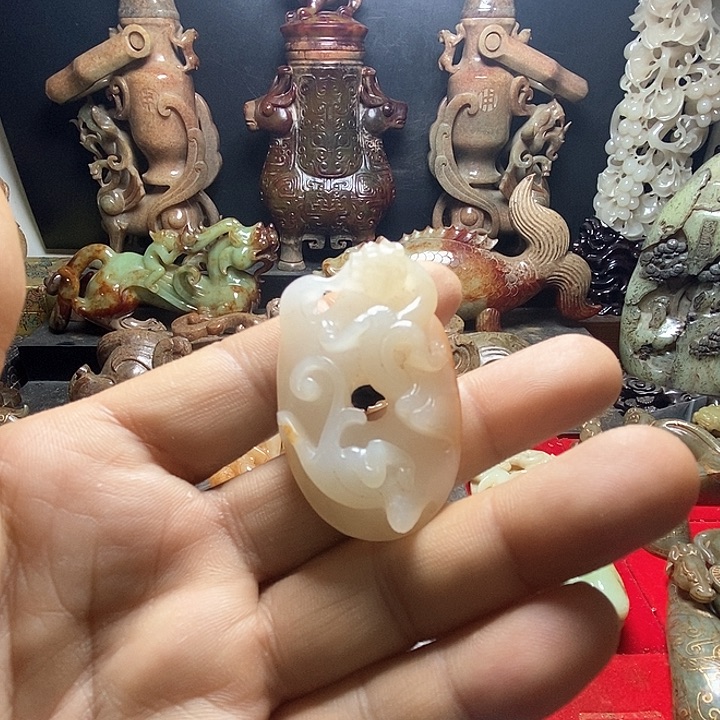 和田玉挂件未镶嵌