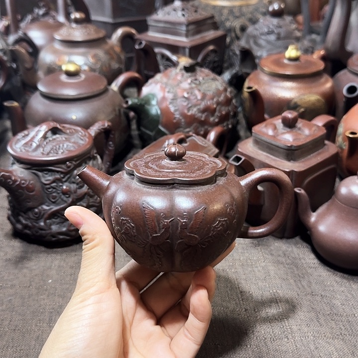 泥塑你*紫砂壶茶具壶