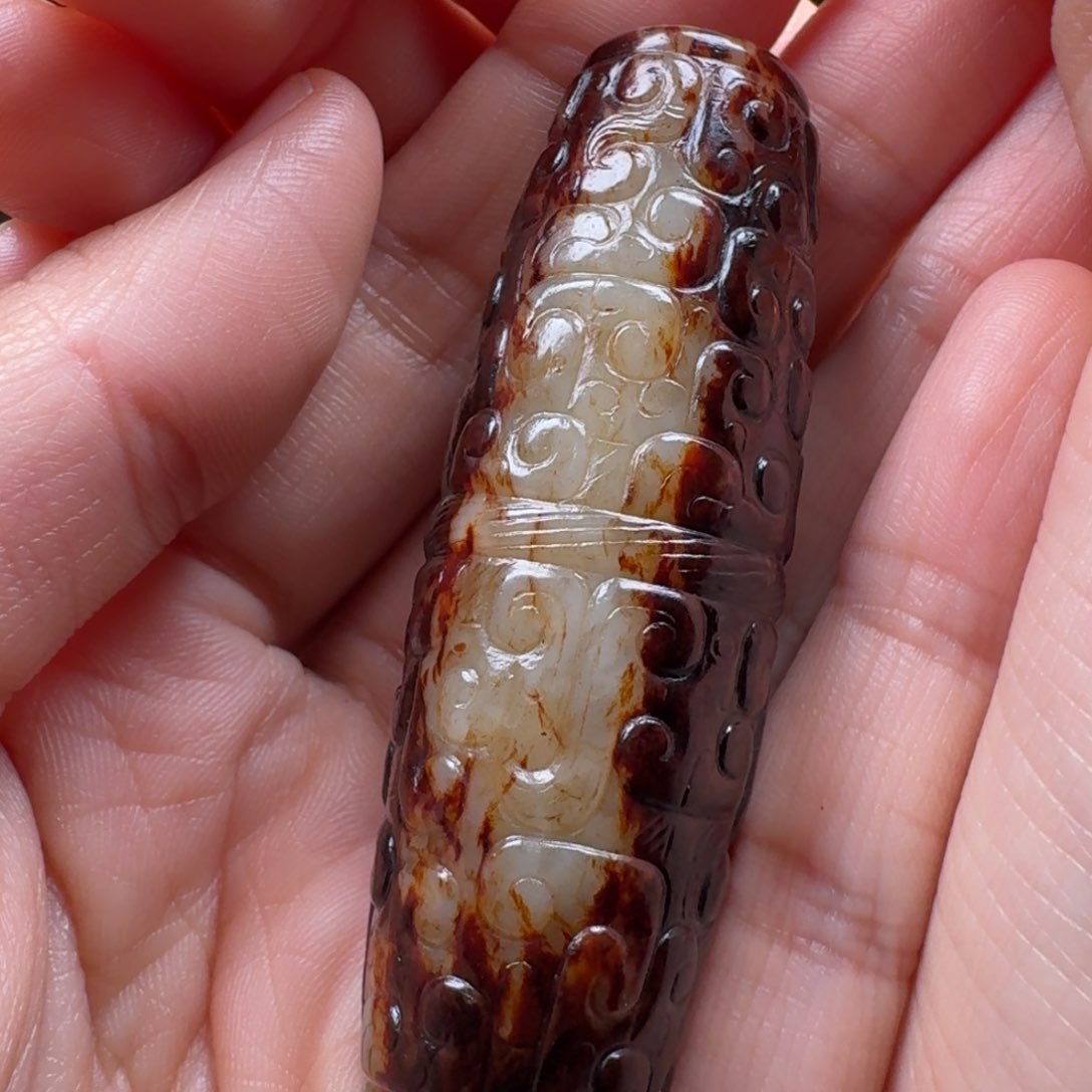 和田玉颈饰未镶嵌用****4