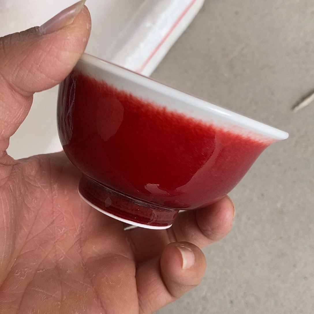 杯景德镇高温还原陶瓷