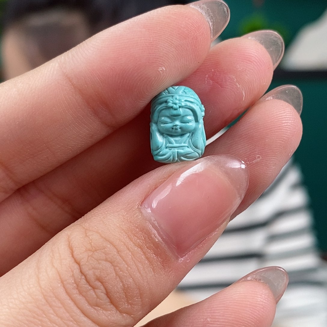 绿松石珠宝奇石未镶嵌