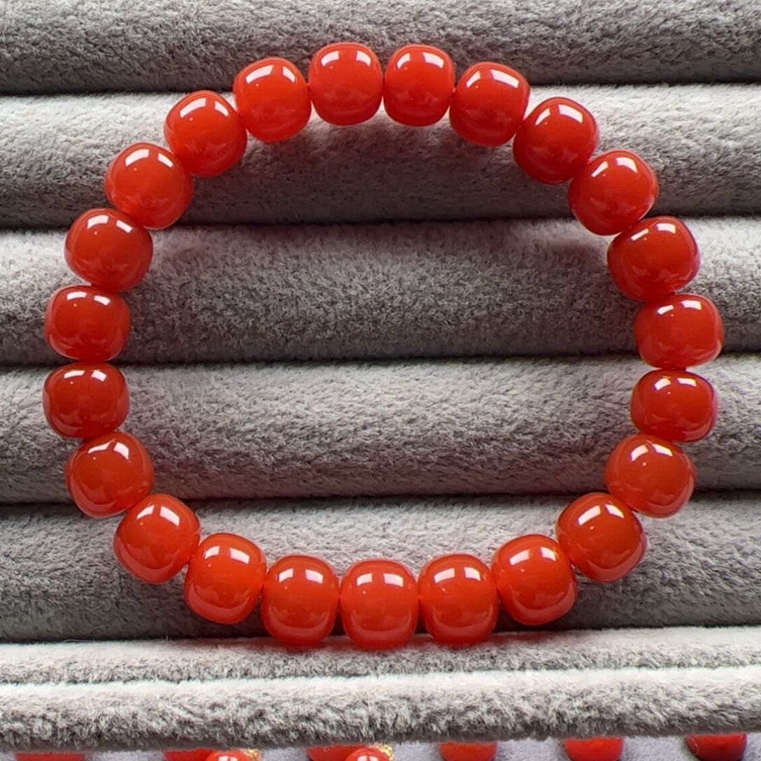 南红玛瑙未镶嵌老型9mm