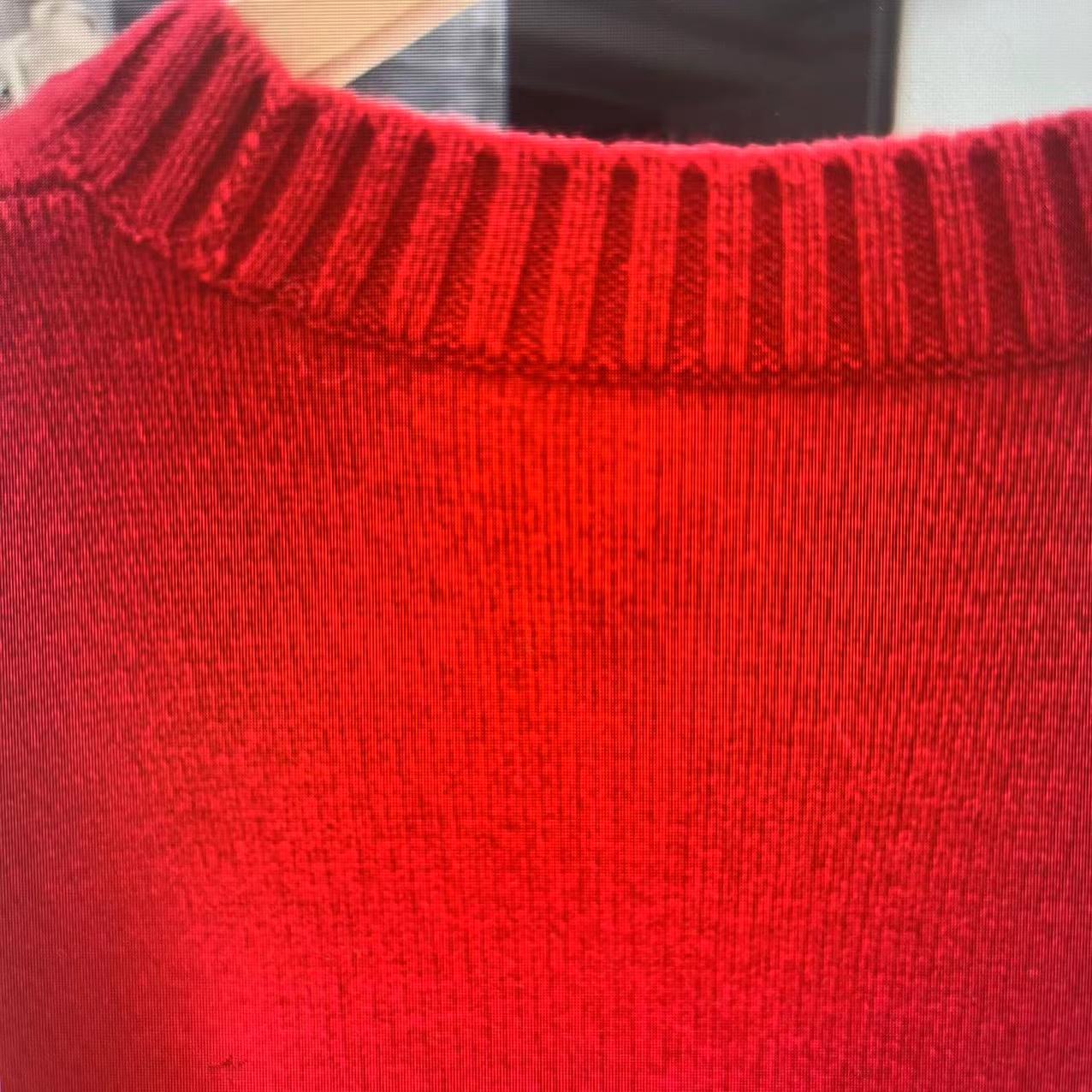 【轻奢】时尚女装秋冬季花朵套头毛衣 ZK133