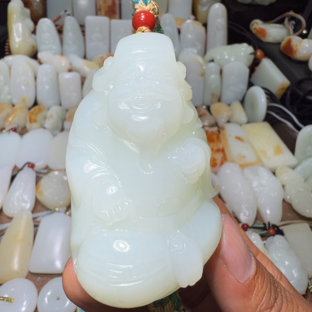 和田玉把件未镶嵌