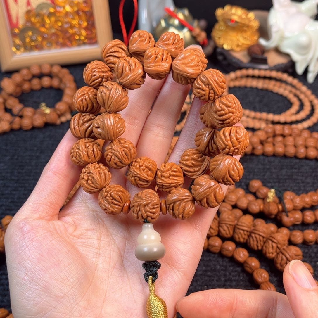 文玩核桃手串C8桃核手持