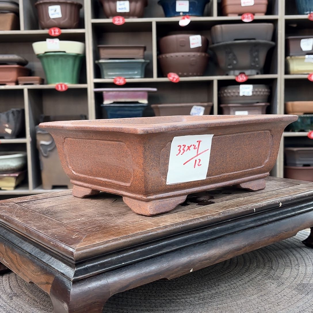 紫砂花盆紫砂的颜色很好看