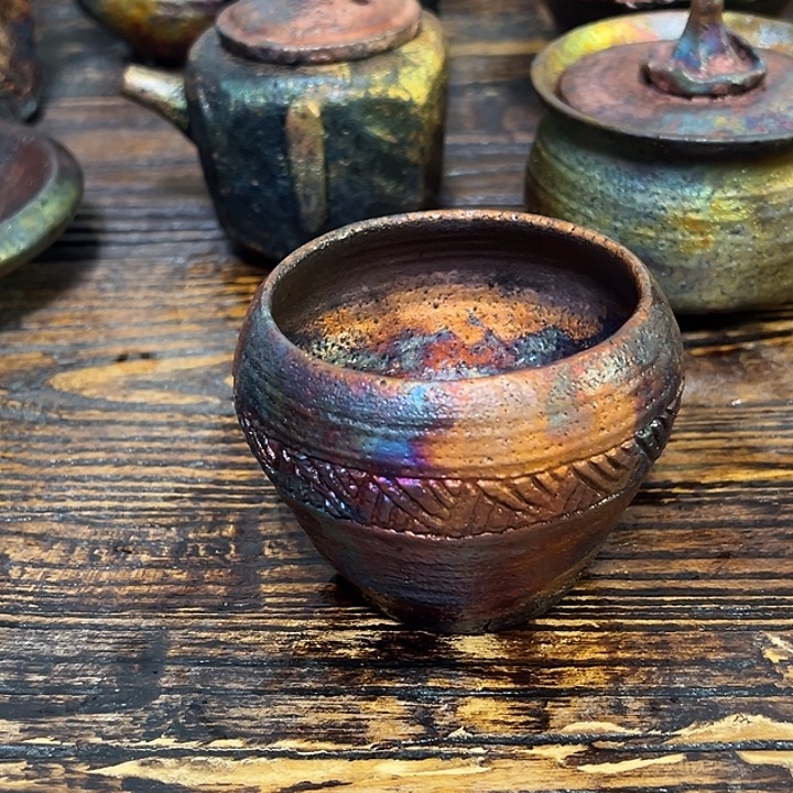 似***你秦窑砂器微瑕主人杯