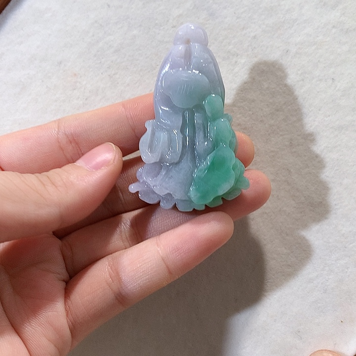 翡翠未镶嵌颈饰翡翠吊坠