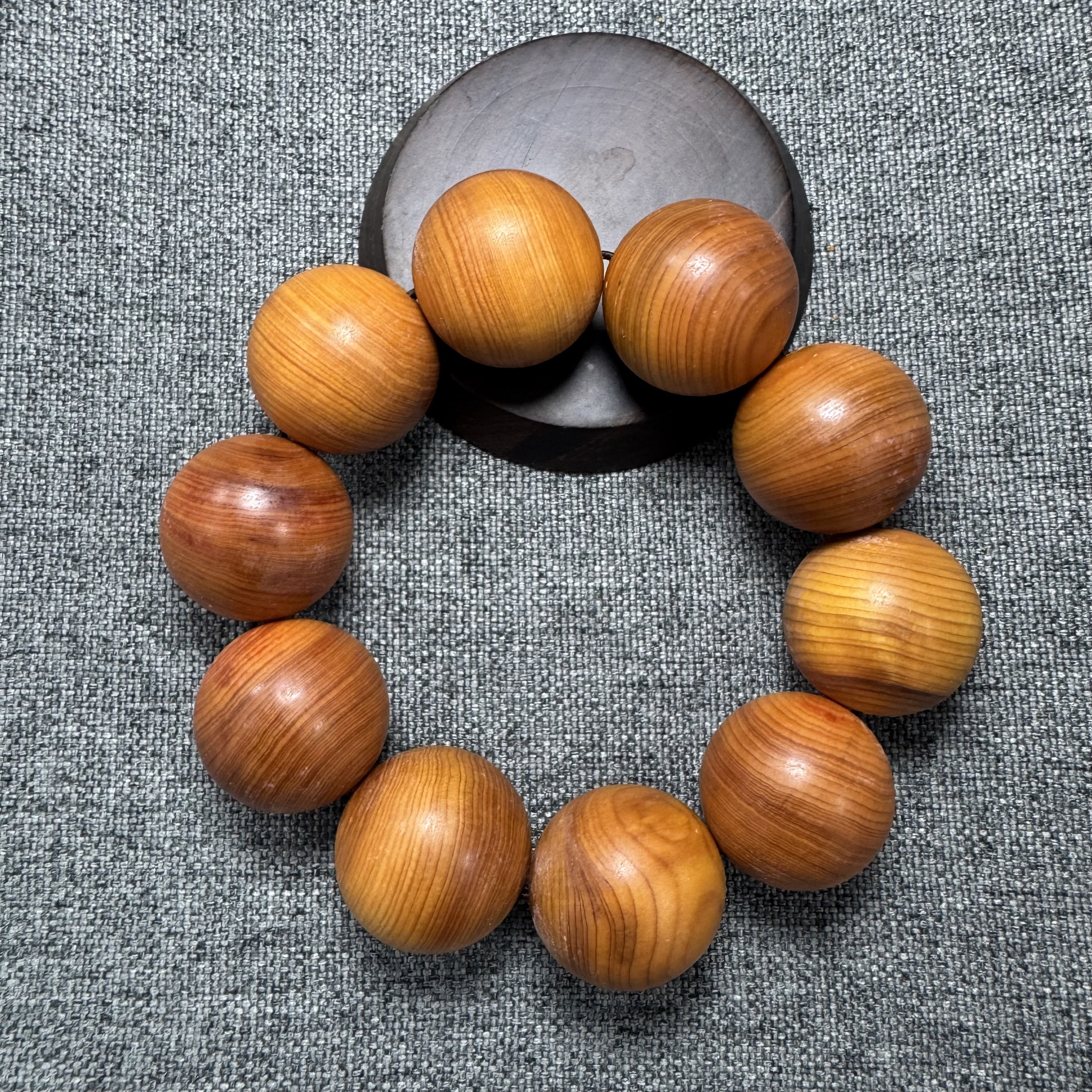 25mm大尺寸太行山崖柏手串