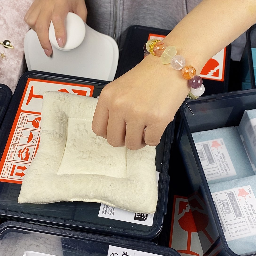 水晶银S925镶嵌手链
