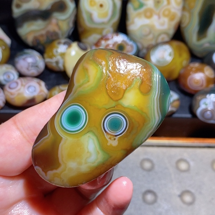 未镶嵌玛瑙/玉髓珠宝半成品27