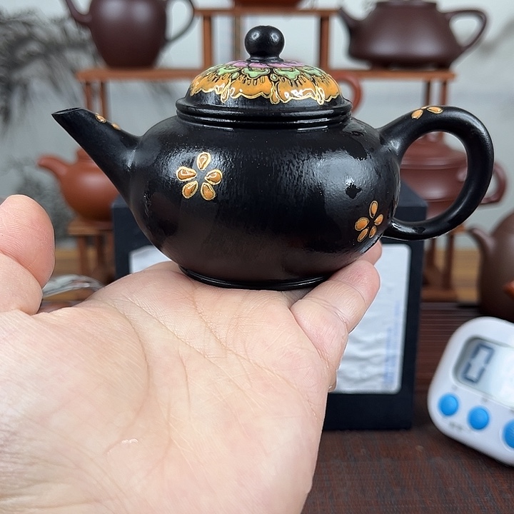 紫砂茶壶微瑕处理