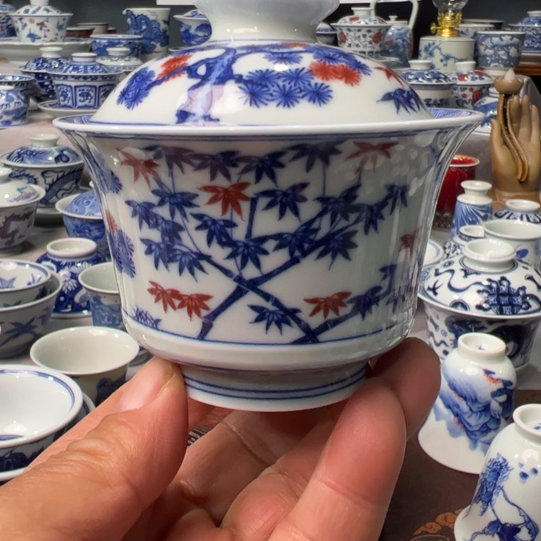 摆件景德镇青花陶瓷